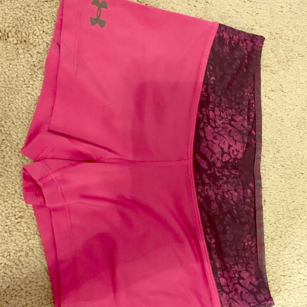 Under ARMOUR spandex!